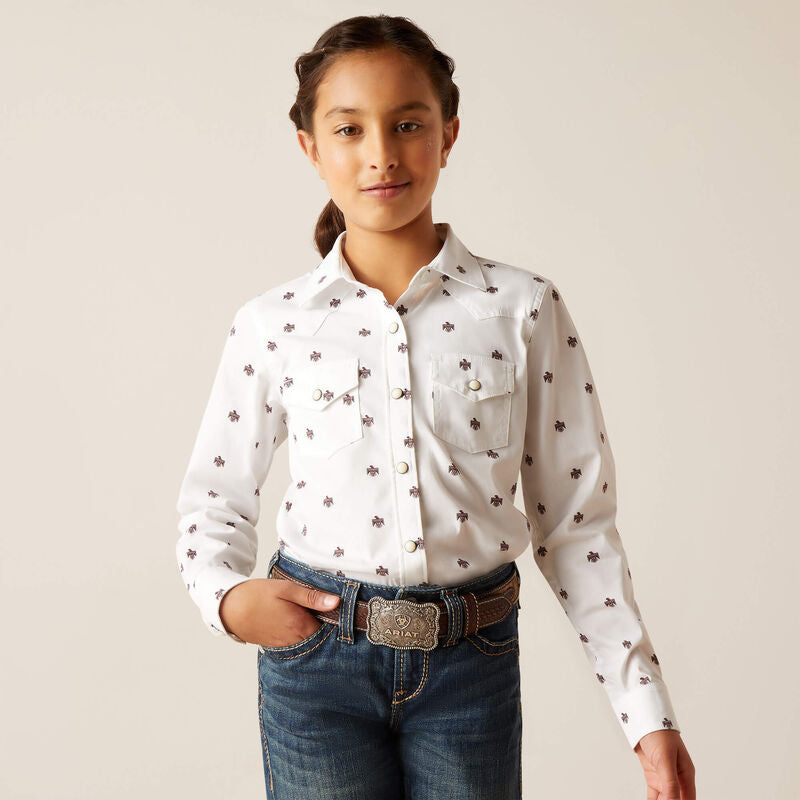 Ariat Thunderbird White Shirt