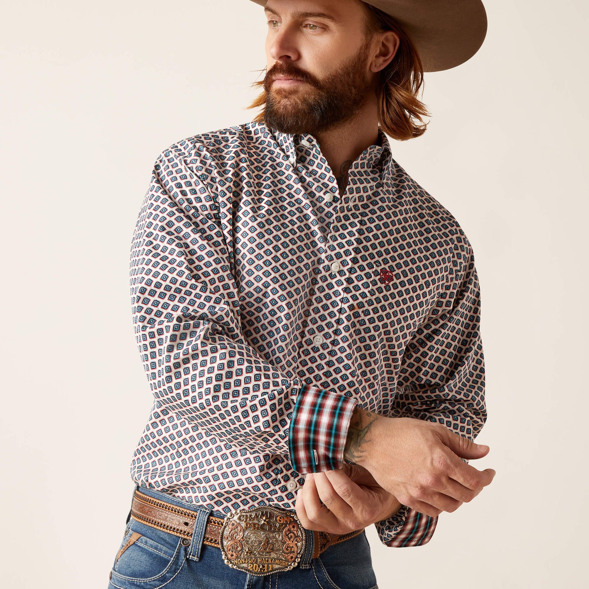 Ariat Wrinkle Free Grayden Classic Fit Shirt