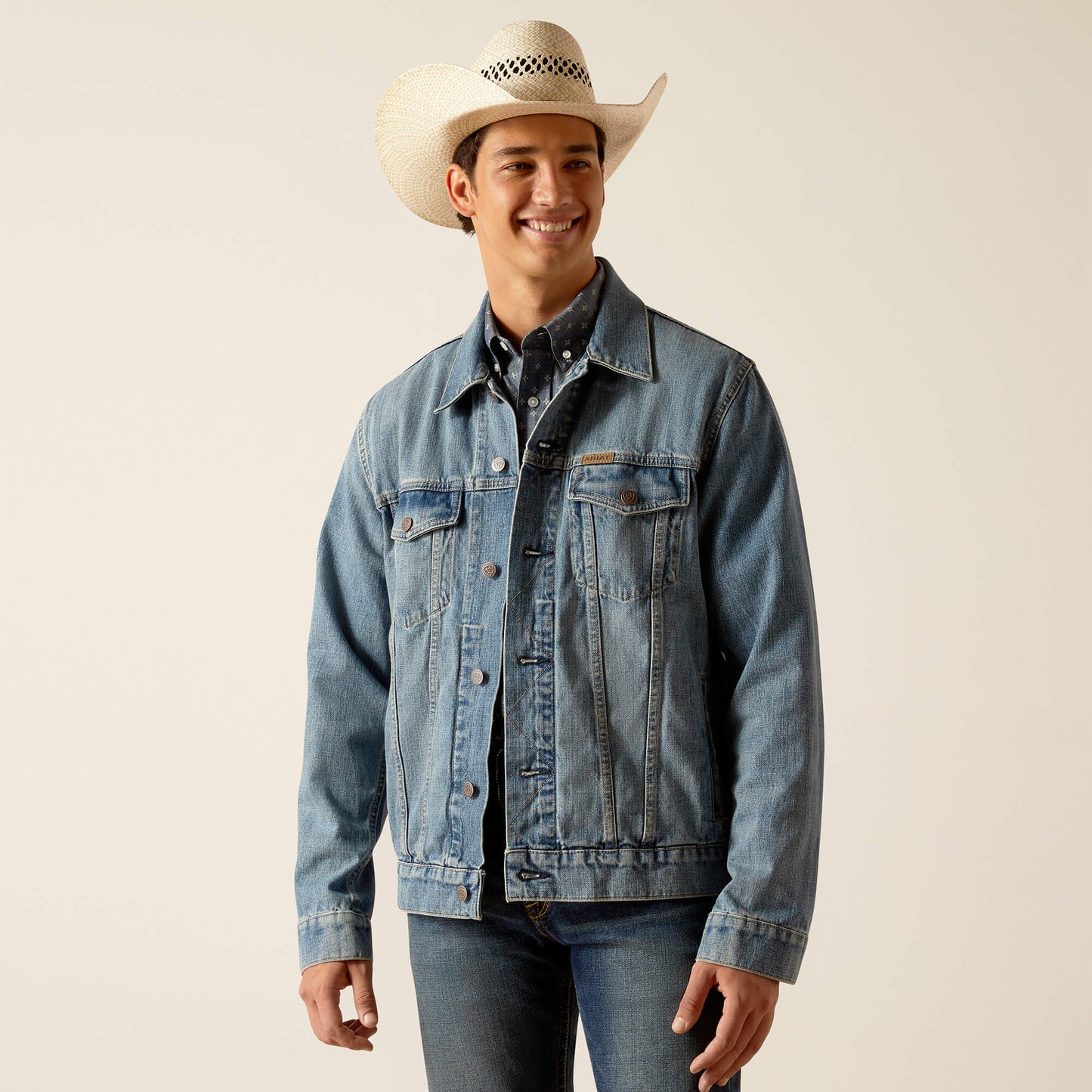 Ariat Men's Denim Trucker Jacket