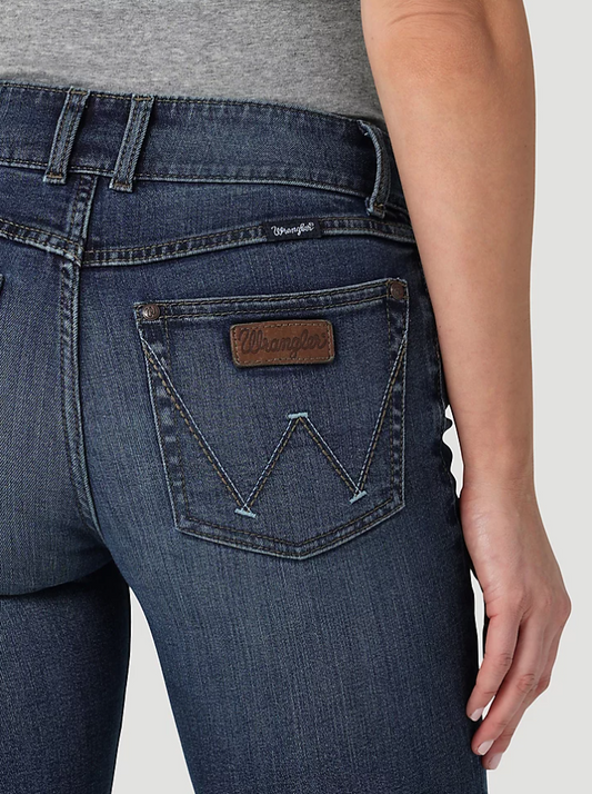 Wrangler Womens Retro Mae Wide Leg Trouser Jean