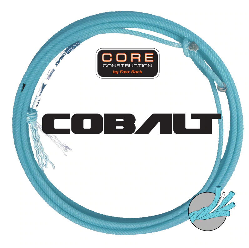 Fast Back Cobalt 35' Heel Rope