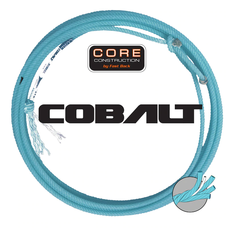 Fastback Rope Symbol Fast Back Cobalt Heel Rope – Cowboy Headquarters