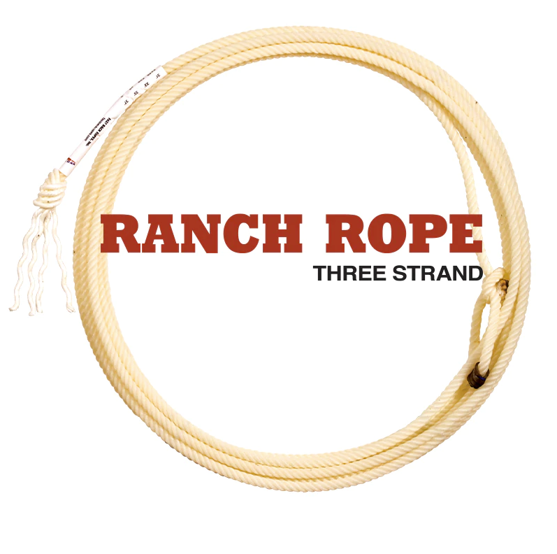 Fast Back 3-Strand 37' Ranch Rope