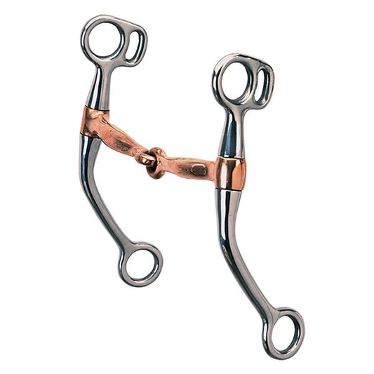 Tom Thumb Bit, 5" Copper Plated Mouth
