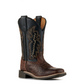 Smoky Mountain Youth Presley Antique Brown Exotic Print Boots