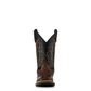 Smoky Mountain Youth Presley Antique Brown Exotic Print Boots