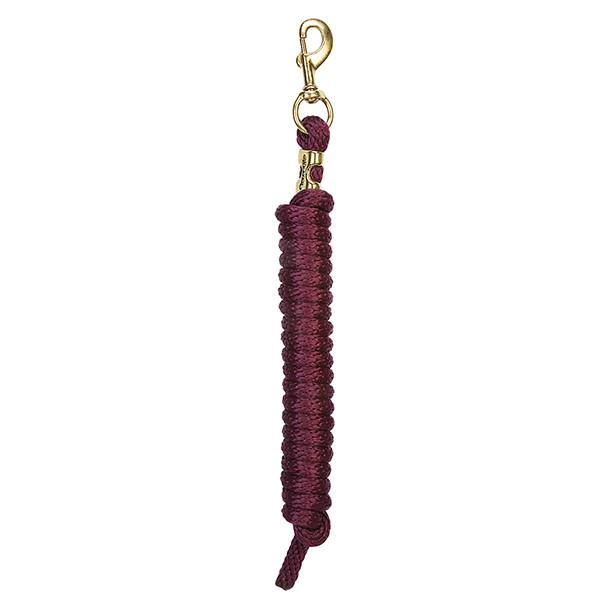 Poly Lead Rope with a Solid Brass 225 Snap