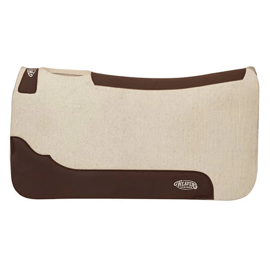 Contoured Steam Pressed Merino Wool Felt Saddle Pad