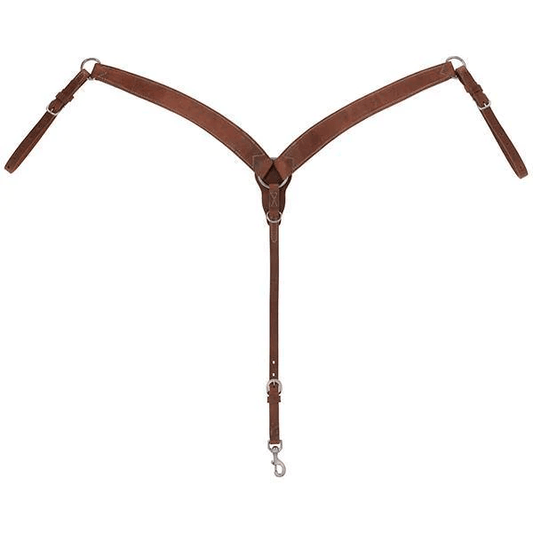 Protack Breast Collar, Oiled Russet