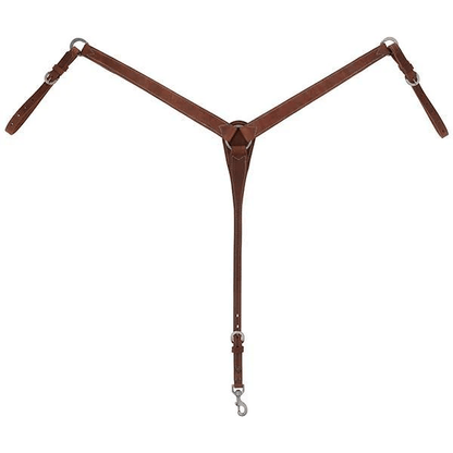 Protack Breast Collar, Oiled Russet