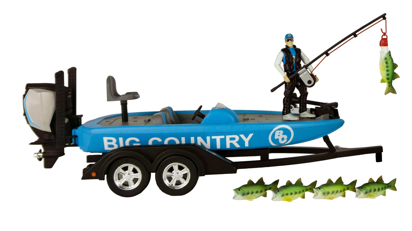 Big Country Bass Fishing Boat