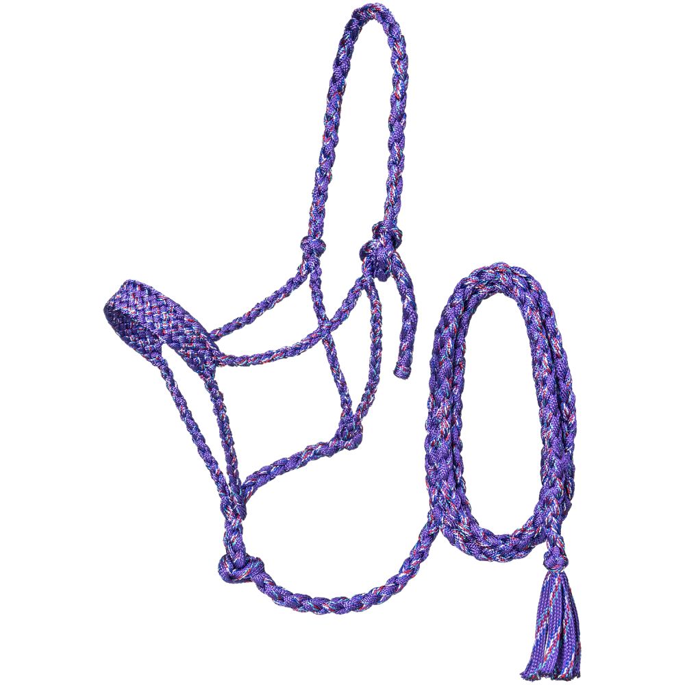 Tough1 Premium Mule Tape Halter with Lead