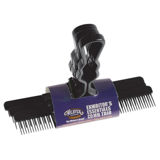 Weaver Exhibitor's Essentials Comb Trio