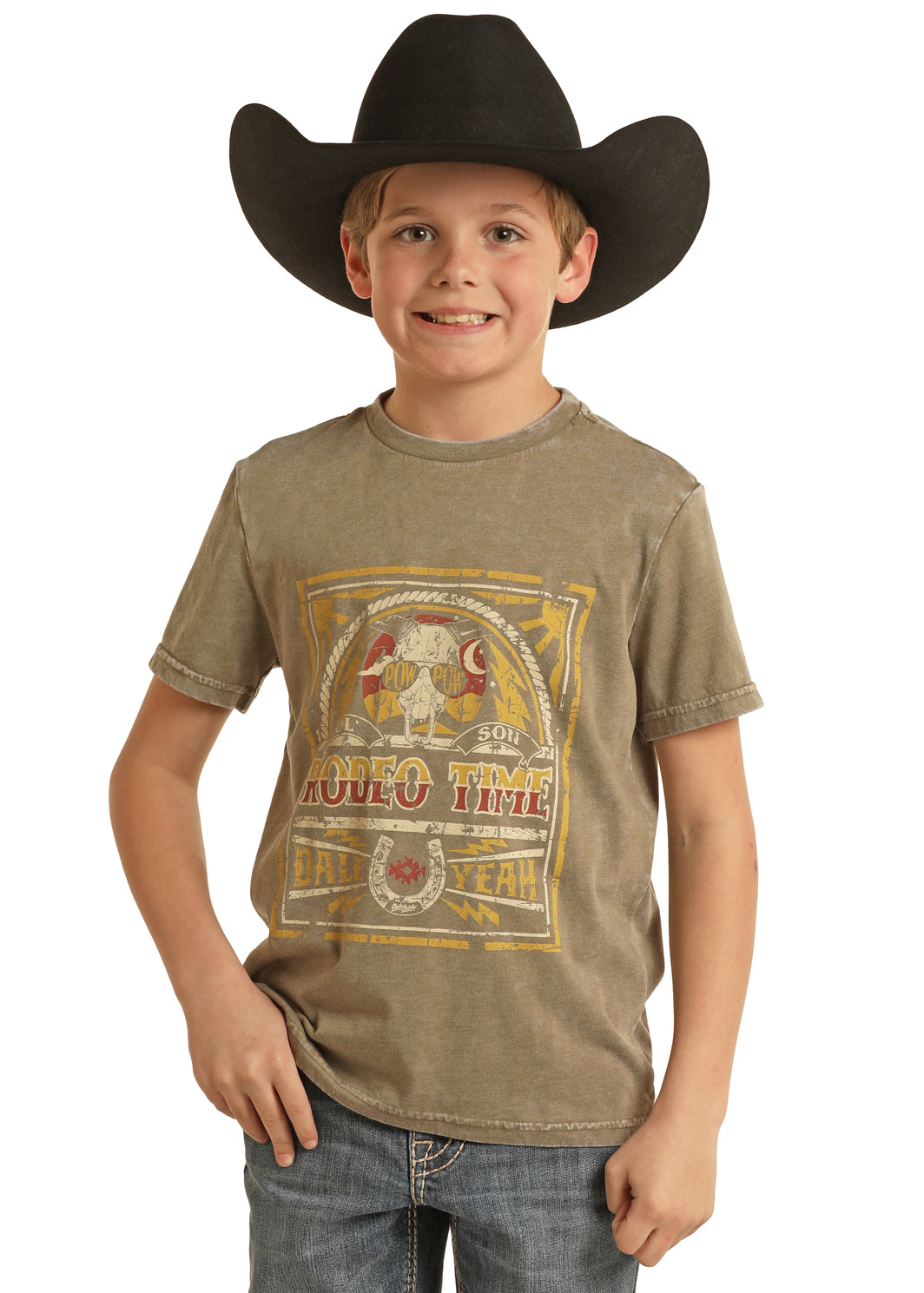 Rock and Roll Boys Rodeo Time T-Shirt