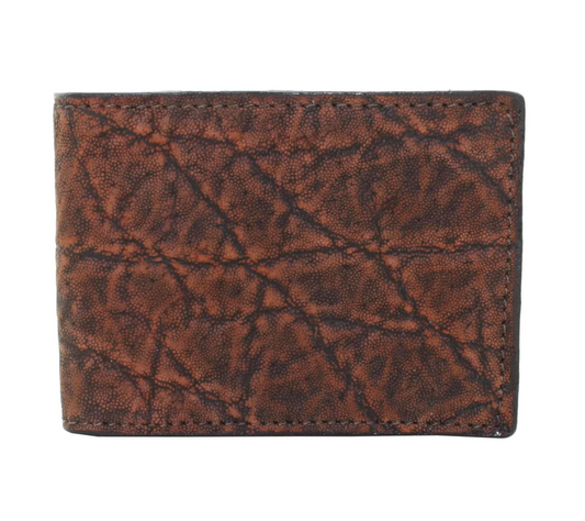 Double J Genuine Safari Elephant Mens Bifold Wallet