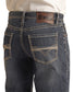 Rock and Roll Double Barrel Rope Stitch Relaxed Stackable Bootcut Jean