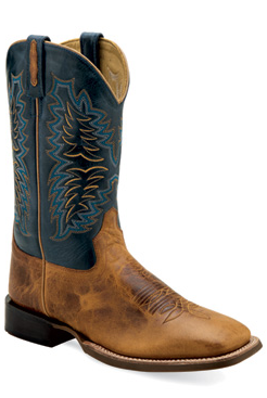 Old West Mens Slate Blue Boot