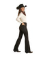 Rock and Roll Charcoal High Rise Trouser