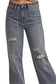 Rock and Roll Inside High Rise Relaxed Flare Jeans