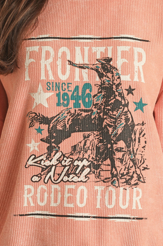 Rock and Roll Frontier Rodeo Tour Graphic Pullover
