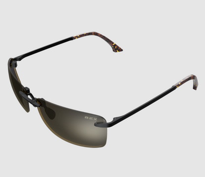 Bex Legolas Sunglasses Black/Brown