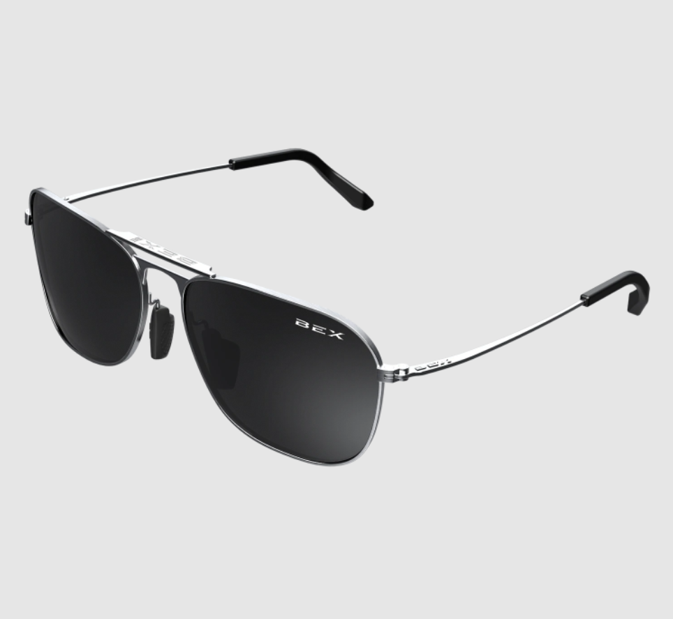 Bex Ranger Sunglasses Silver/Grey