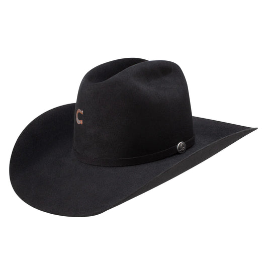 Charlie 1 Horse Women's Cash 6X Hat in Black