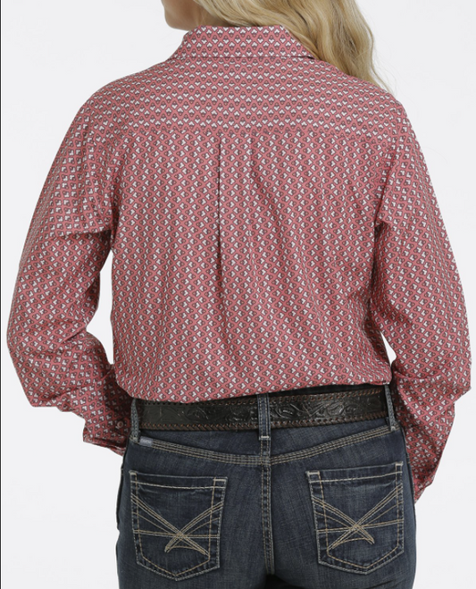 Cinch Womens Long Sleeve ArenaFlex Polo Shirt