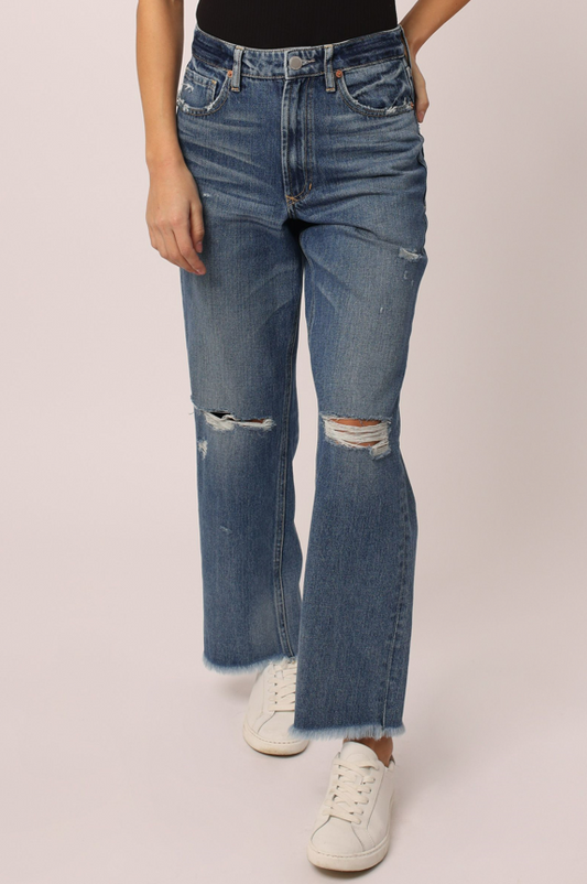 Dear John Womens 90s Sierra Distressed Jean