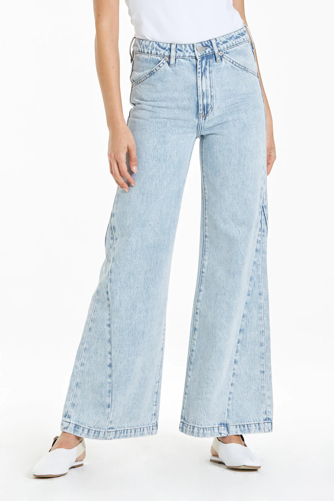 Dear John Super High Rise Jeans in Shoal Bay