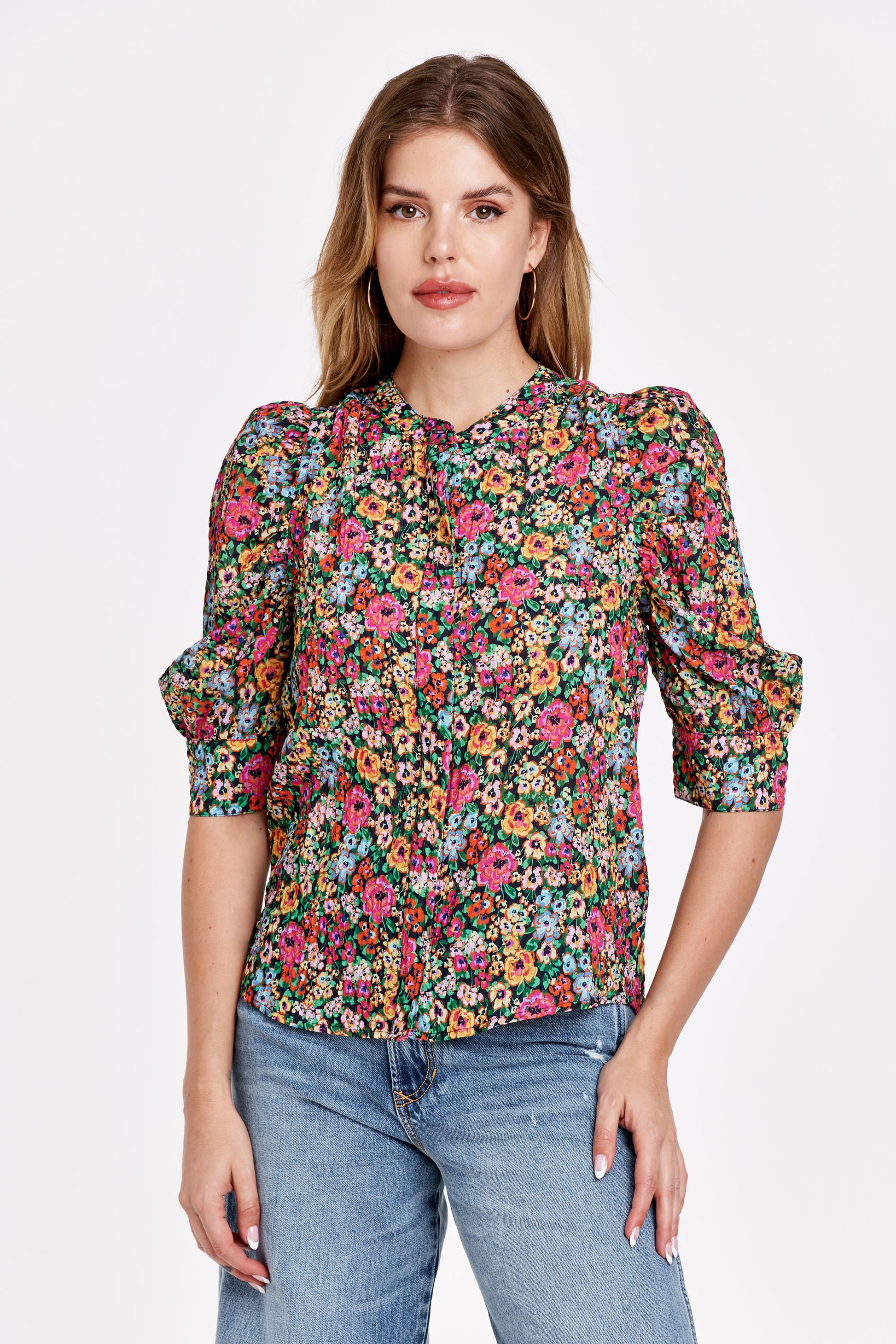 Dear John Gladiolus Flower Rowan Top