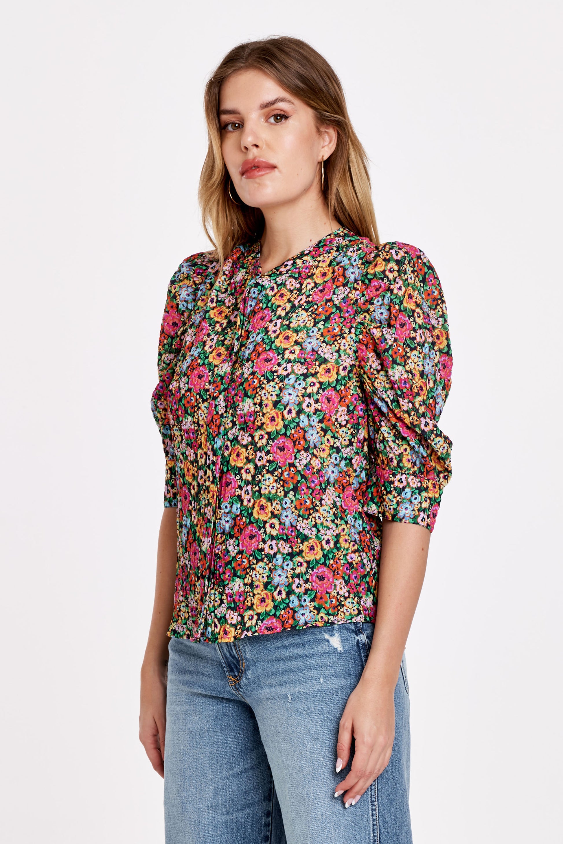 Dear John Gladiolus Flower Rowan Top