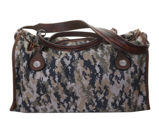 Double J Digital Camo Canvas Duffel Bag