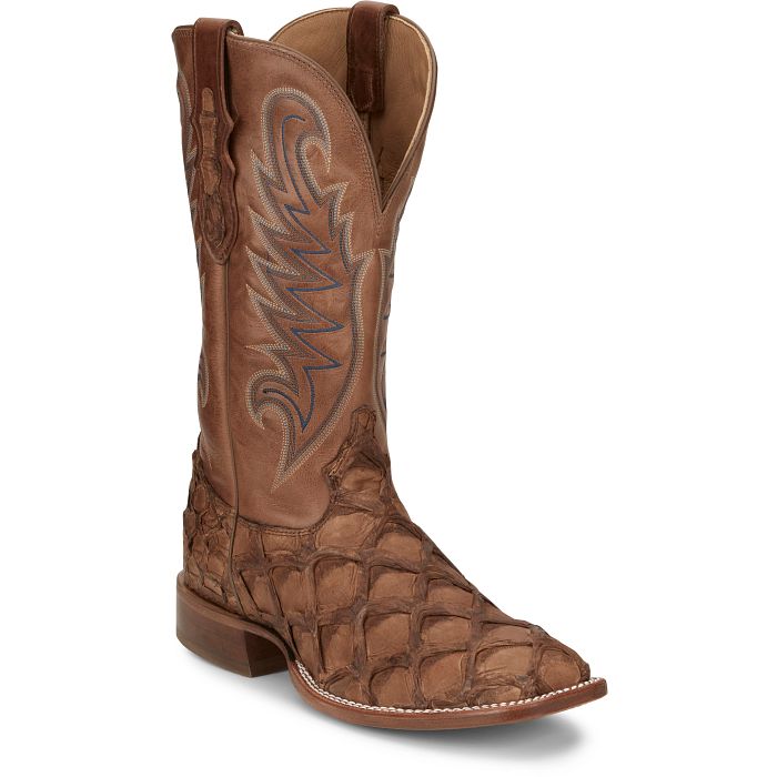 Tony Lama Everett 13" Pirarucu Western Boot