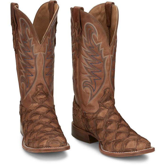 Tony Lama Everett 13" Pirarucu Western Boot