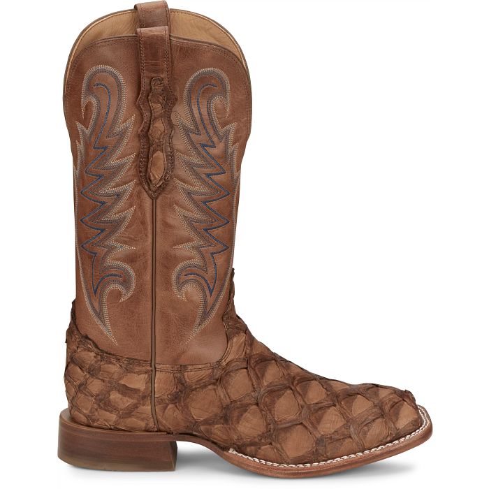 Tony Lama Everett 13" Pirarucu Western Boot