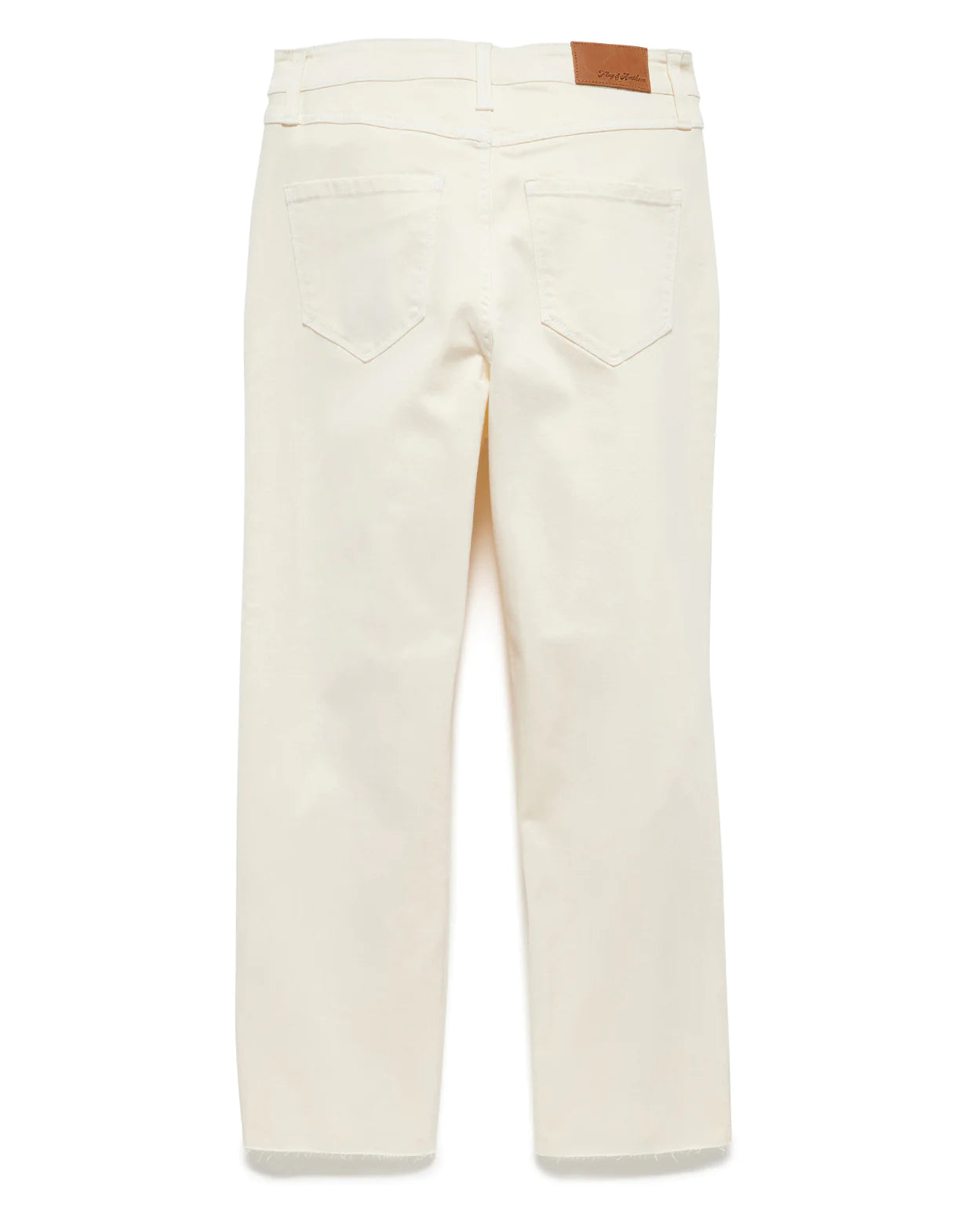 Flag & Anthem Brighton High Rise Straight Jean in Cream