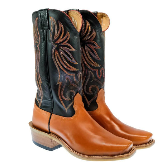 Fenoglio Russet Boomer Orange and Black Boot