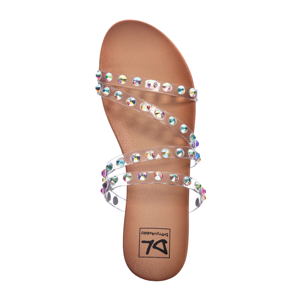 Lucite Ladies Coral Reel Sandals