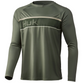 Huk Band Pursuit Long Sleeve Shirt SM