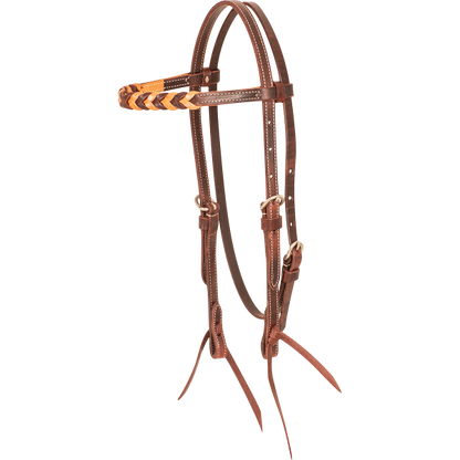 Martin Saddlery Blood Knot Browband Headstall