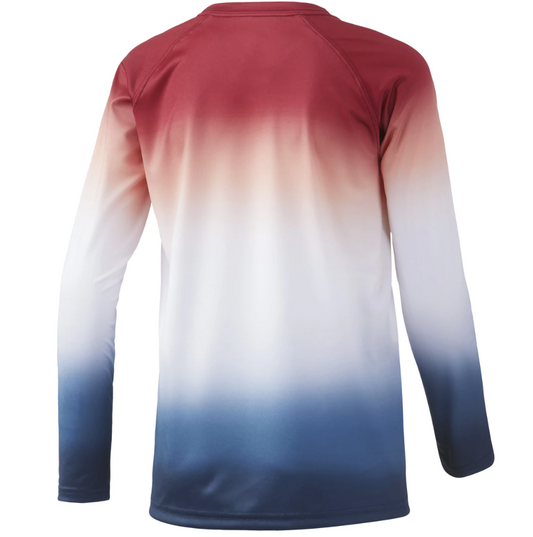 Huk Youth Long Sleeve Flare Fade Shirt