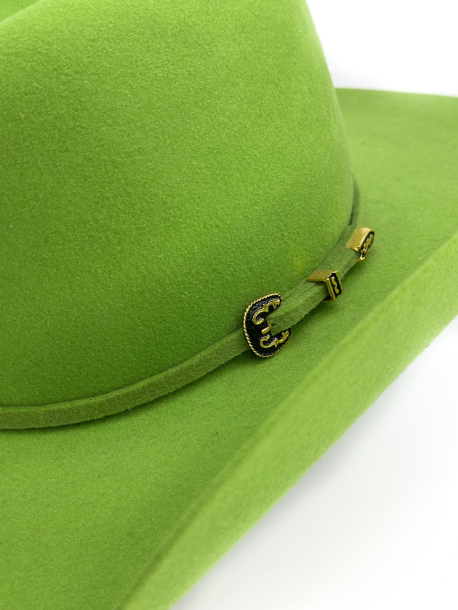 Serratelli Lime Green Star Cowboy Hat