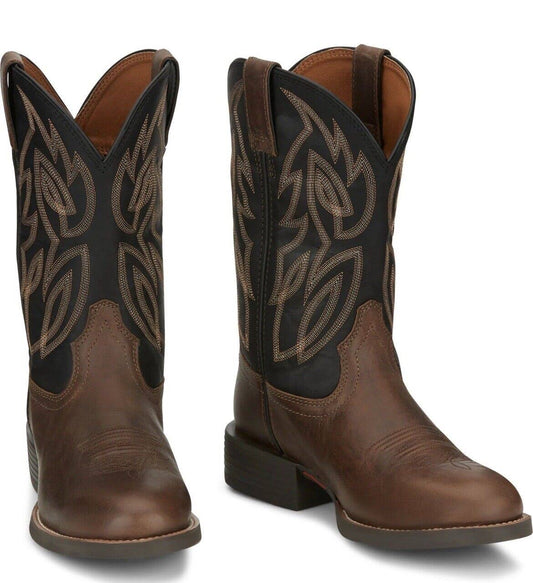Justin Boots Rendon Pecan Cowhide