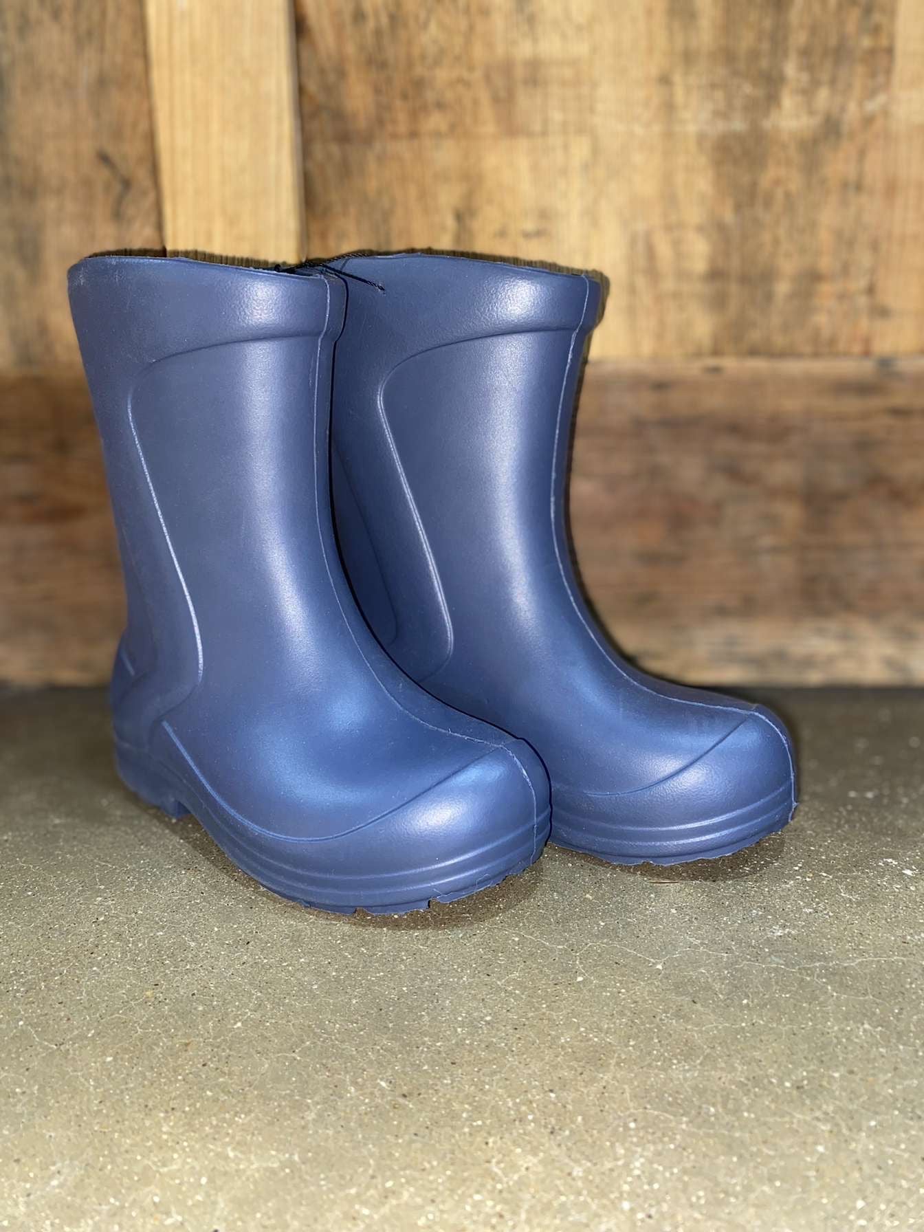 Youth Eva Blue Rubber Boot