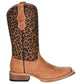 Circle G Girl's Honey Leopard Boot