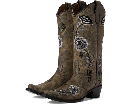 Corral Women's Floral Embroidered Boot