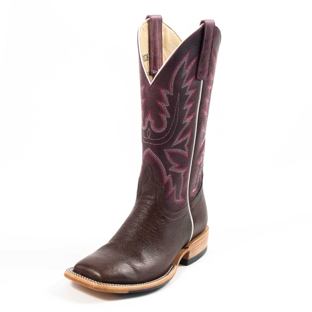 Macie Bean Kango Tobacco Smooth Ostrich Boot