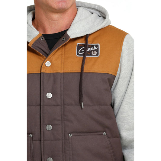 Cinch Men's Brown and Grey Goodie Jacket