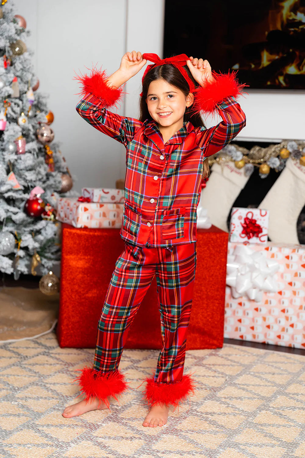 Buddy Love Mini Danica Loungewear - Tartan